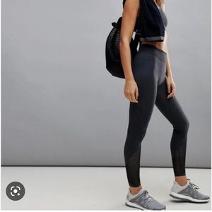 NET adidas warp knit leggings M carbon black